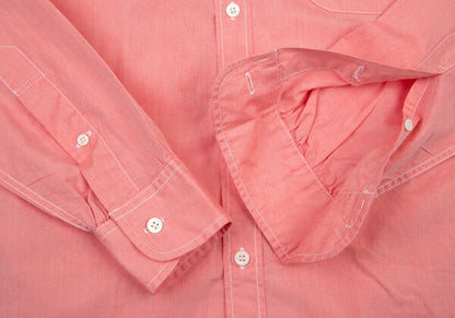 COMME des GARCONS HOMME Cotton Button-Down Shirt Pink Size S