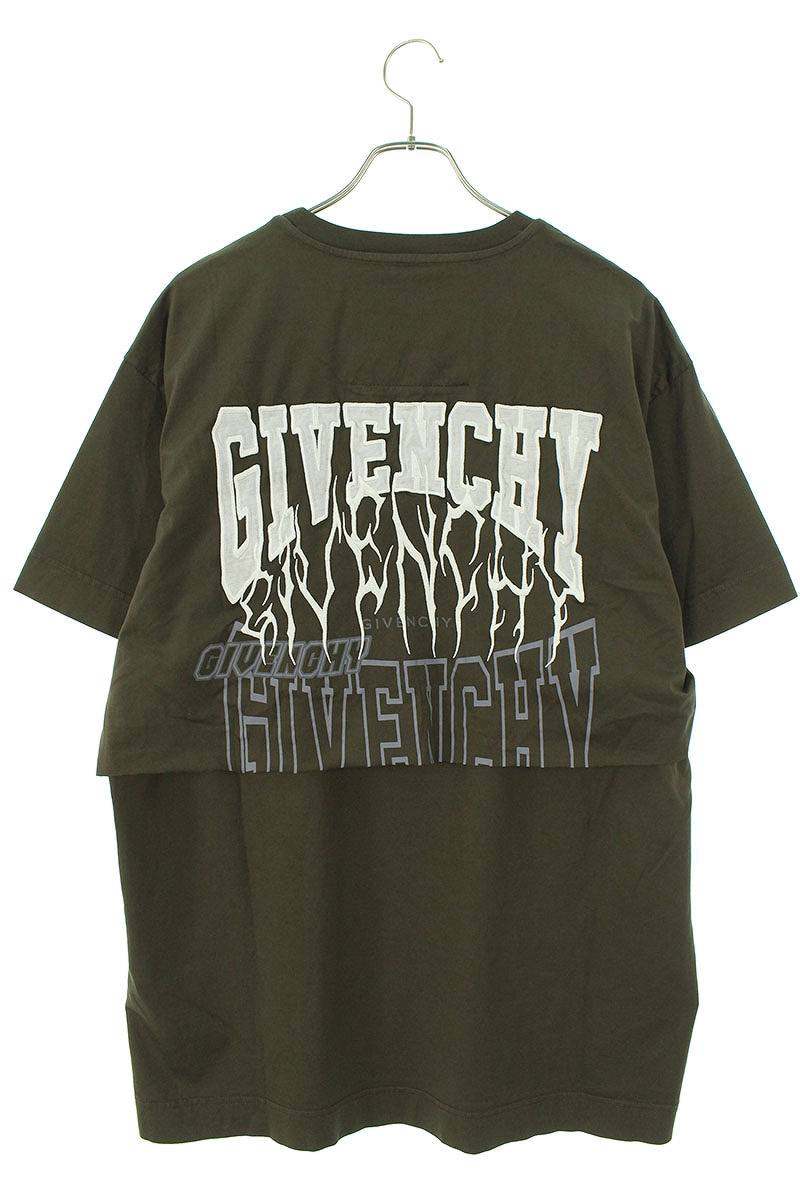 GIVENCHY 22AW Overlap Effect Embroidered Layered Size L