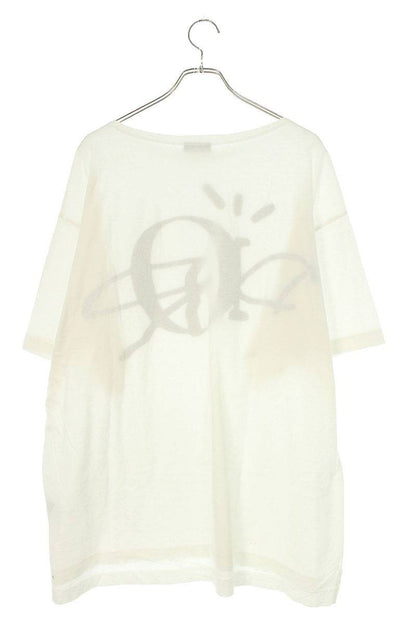 DIOR 22AW Cactus Jack Print T-Shirt White Size L