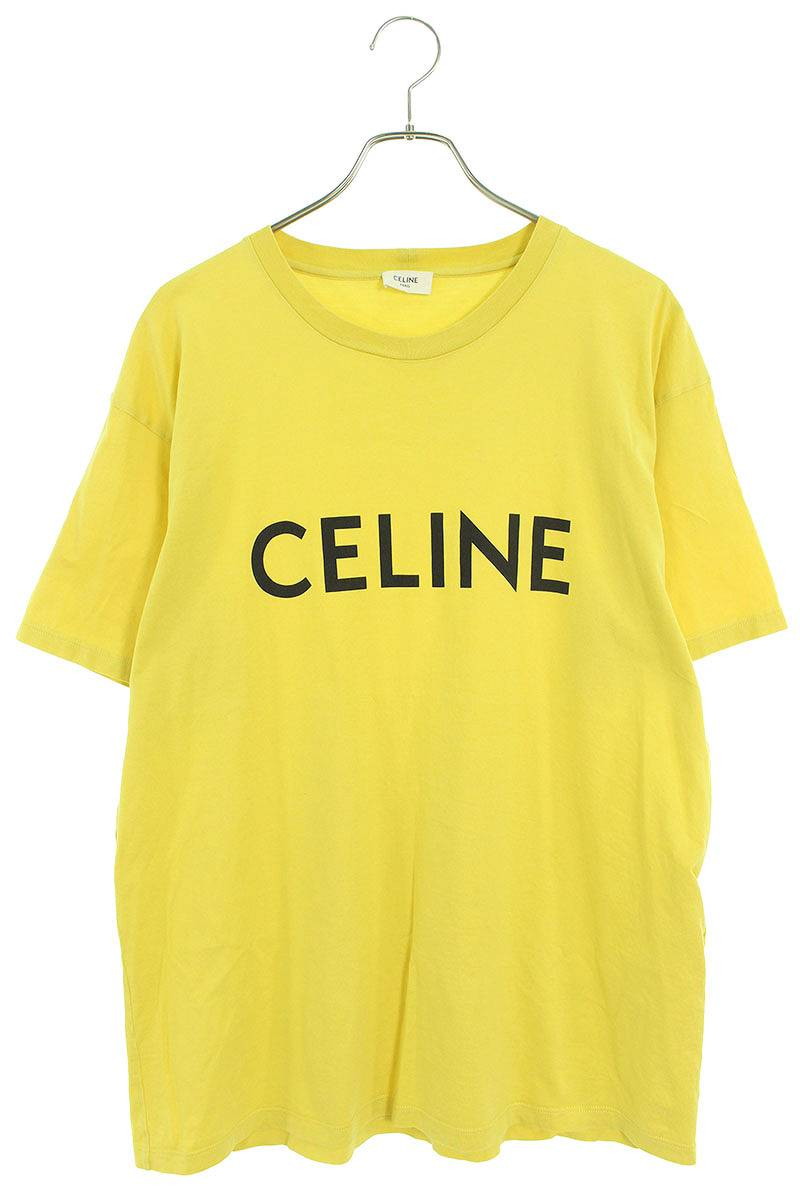 CELINE by Hedi Slimane Loose Fit Logo Print T-Shirt Size M