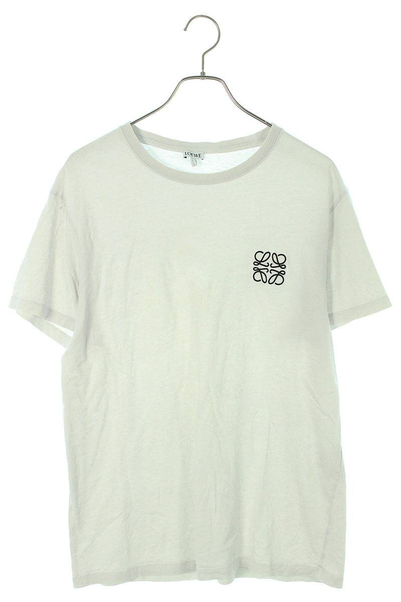 LOEWE Anagram Embroidered T-Shirt White Size L