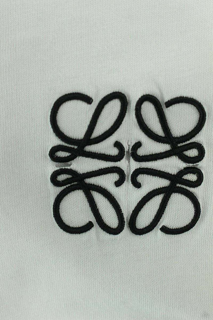 LOEWE Anagram Embroidered T-Shirt White Size L