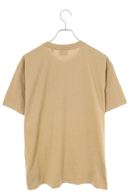 Burberry Brown Embroidered Logo Cotton Tee Size XS