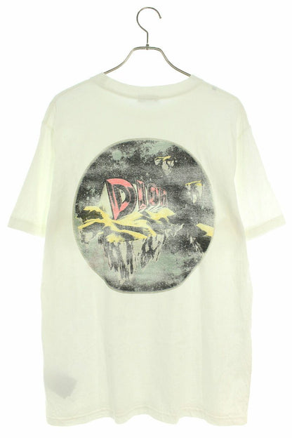 DIOR 23AW White Astero Dior Print Cotton Tee Size M