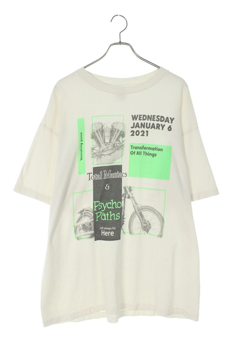 SAINT MICHAEL x NEIGHBORHOOD Graphic Tee White Size XL