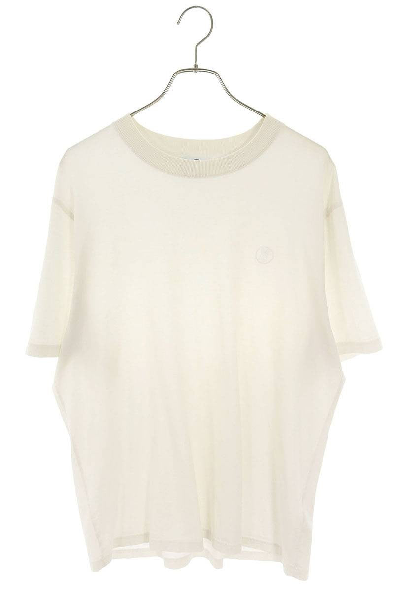 Burberry TB Logo Embroidered Crewneck T-Shirt White Size L