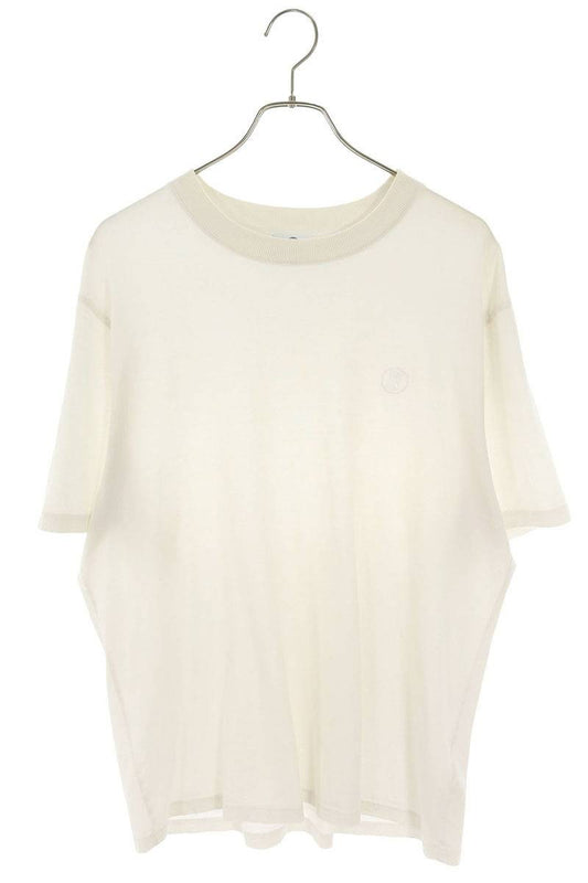 Burberry TB Logo Embroidered Crewneck T-Shirt White Size L