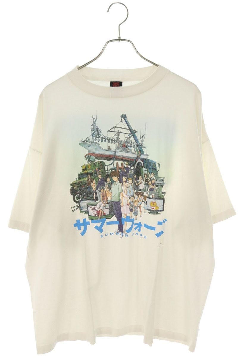 SAINT MICHAEL 24AW Movie Character Print Tee Size XXL