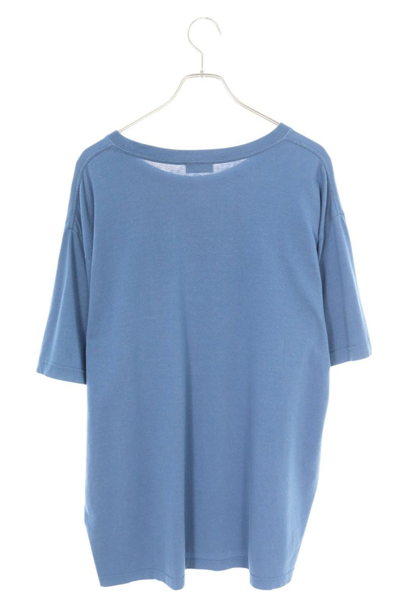 DIOR 24AW Dior Italic Blue Logo Relaxed Fit Tee Size X3L