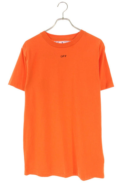 OFF-WHITE Back Arrow Print T-Shirt Orange Size S