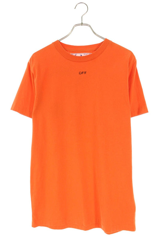OFF-WHITE Back Arrow Print T-Shirt Orange Size S