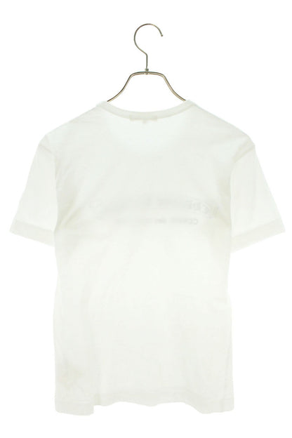 COMME des GARCONS Double Name Logo Tee White Size S