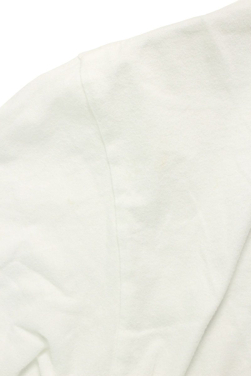 COMME des GARCONS Double Name Logo Tee White Size S