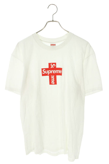 SUPREME 20AW Cross Box Logo Tee White Size L