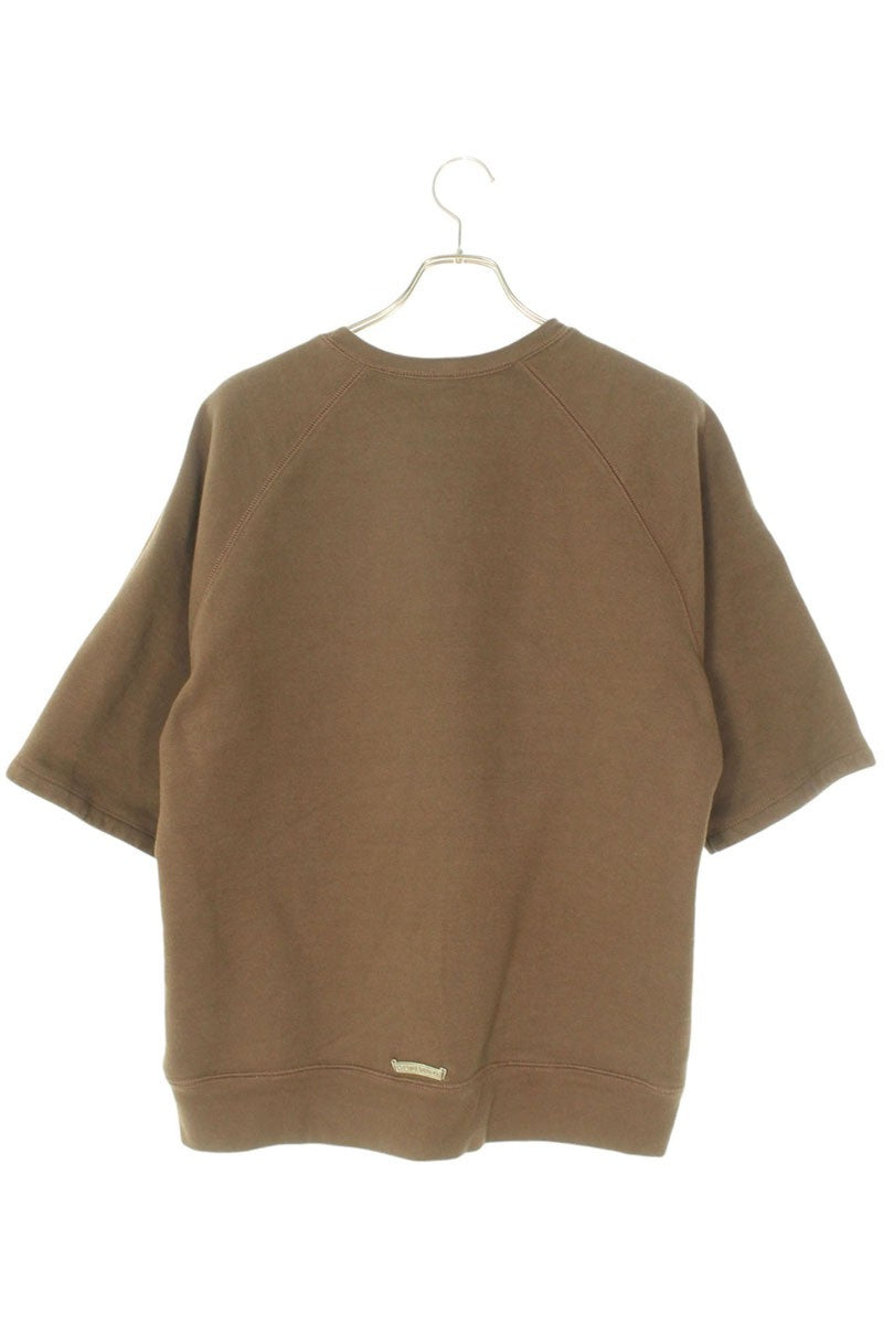 Chrome Hearts SLO RIDE CH Embroidered Sweat Tee Brown Size L