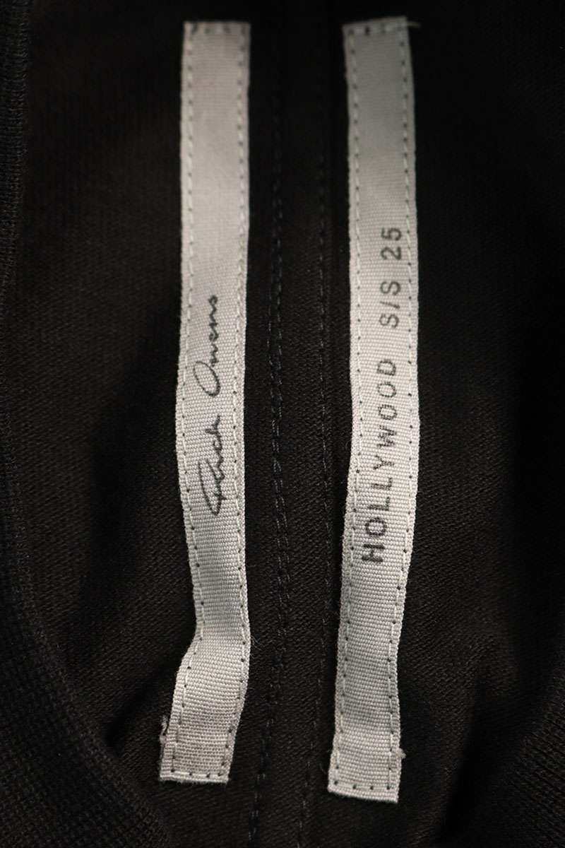 Rick Owens 25SS Jumbo T-Shirt Black Size M