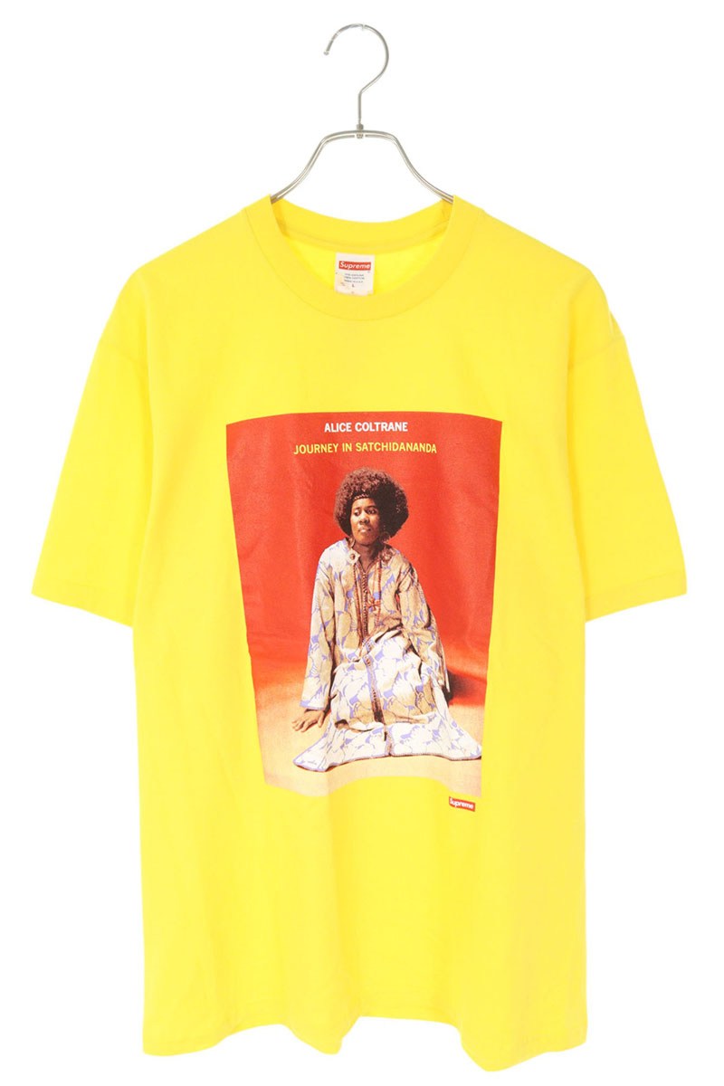 SUPREME 24SS Satchidananda Tee Yellow Size L