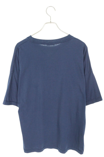 DIOR Logo Embroidered T-Shirt Navy Size L
