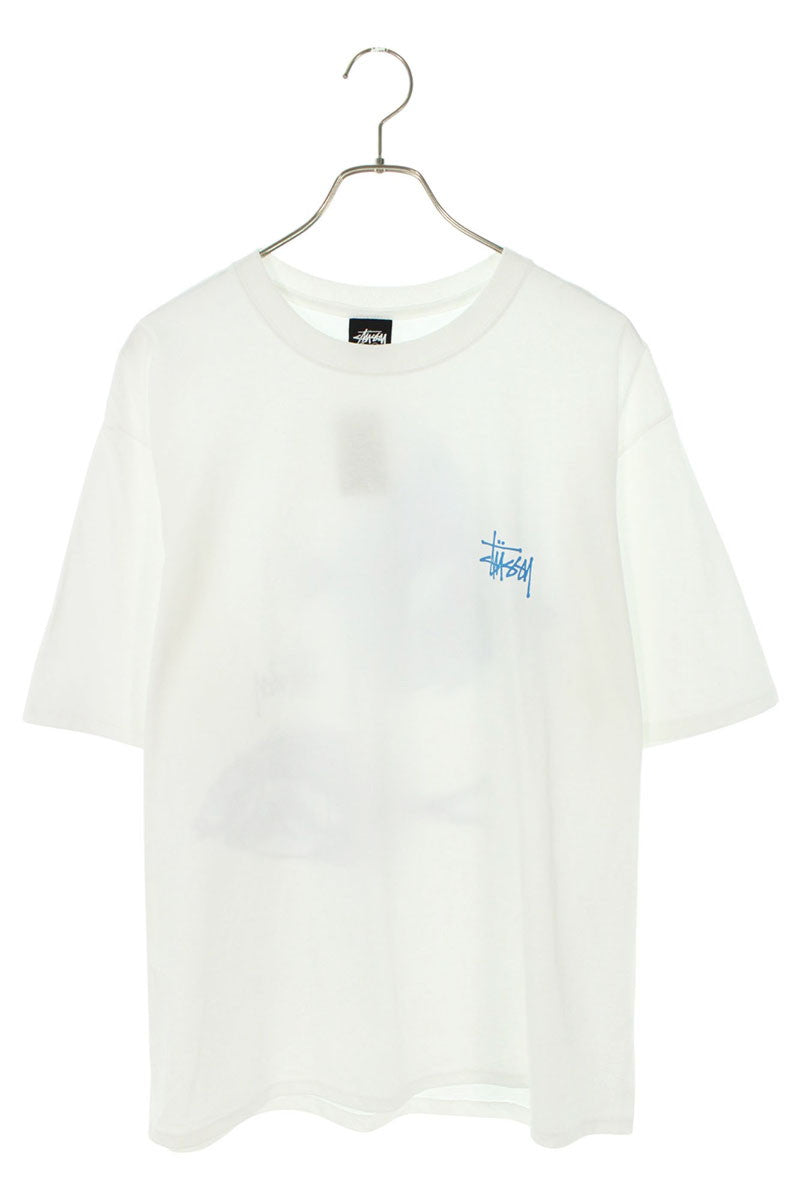 STUSSY 25SS X-RAY FISHIN TEE White Size L