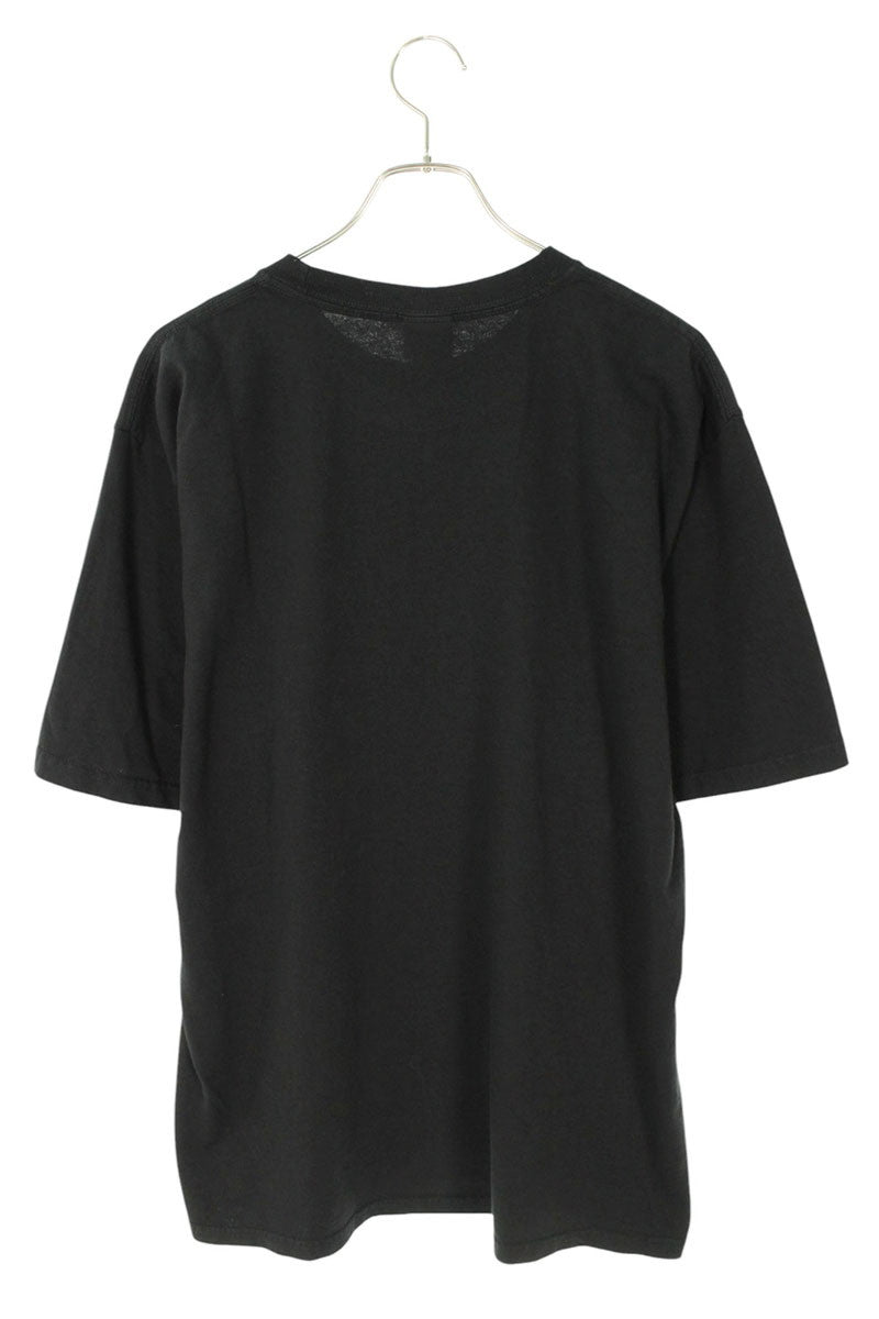 STUSSY 25SS ARCHED PIGMENT DYED TEE Black Size L
