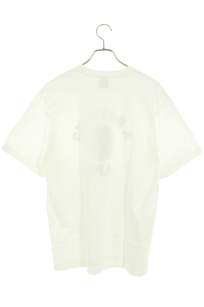 Bape Logo College T-Shirt White Size L