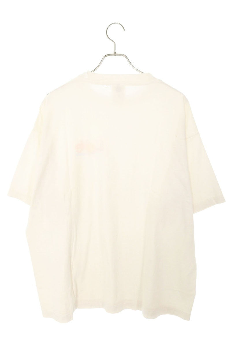 SAINT MICHAEL 25SS LOVE Print T-Shirt White Size XL