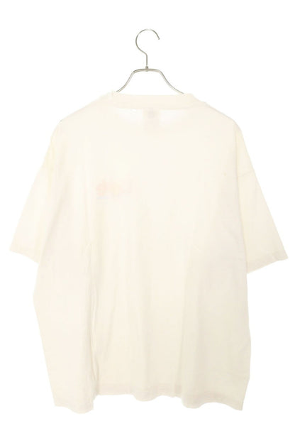 SAINT MICHAEL 25SS LOVE Print T-Shirt White Size XL