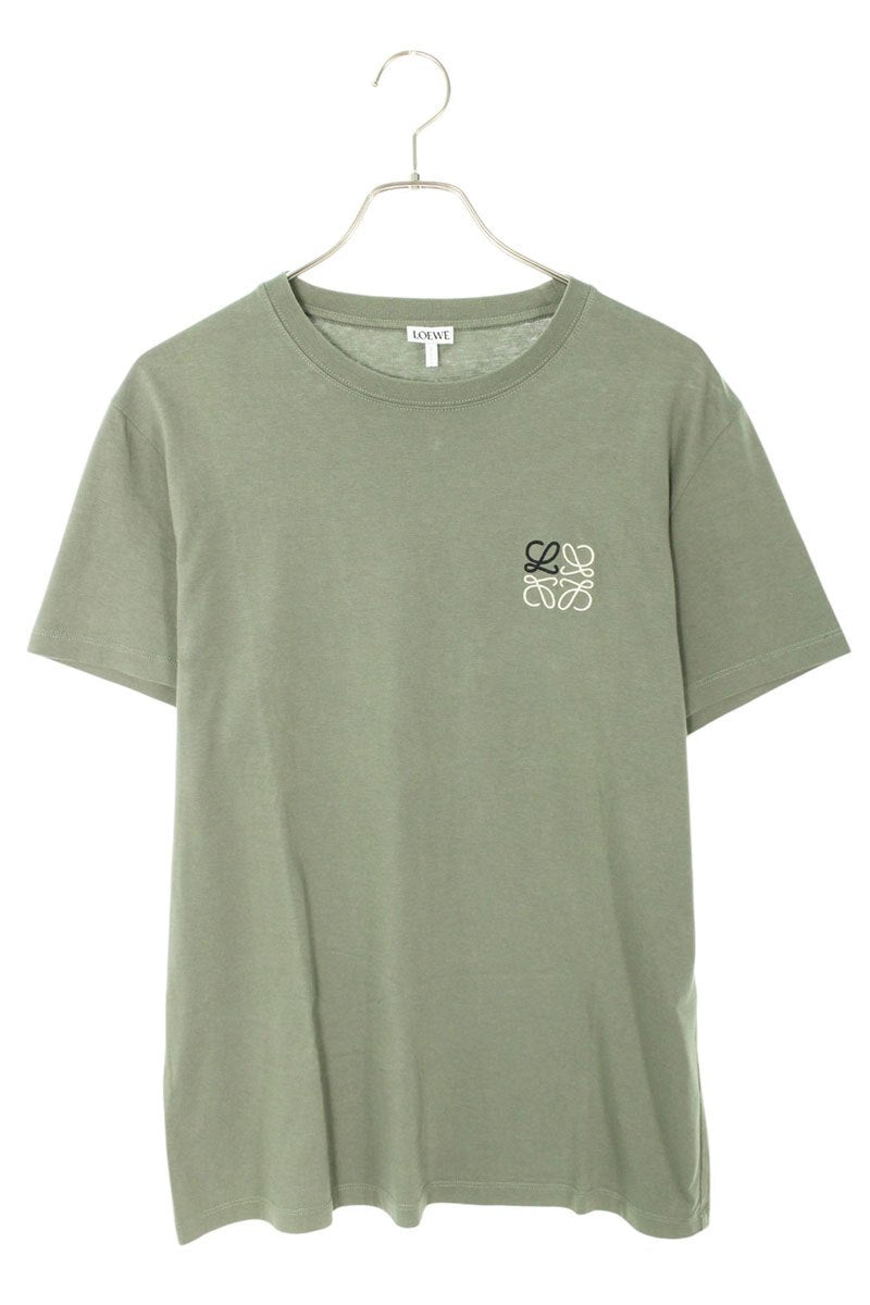 Loewe Embroidered T-Shirt Green Size S