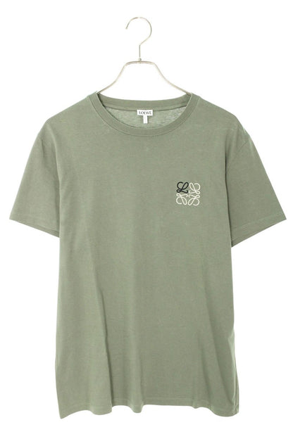 Loewe Embroidered T-Shirt Green Size S