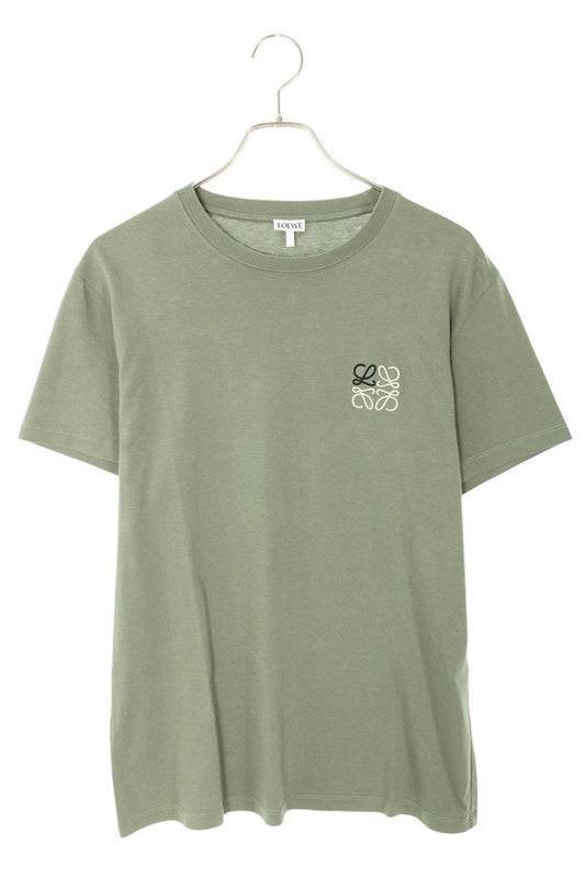 Loewe Embroidered T-Shirt Green Size S