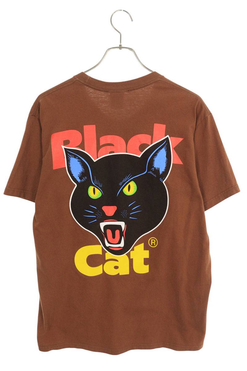 SUPREME 24SS Black Cat Tee Brown Size M