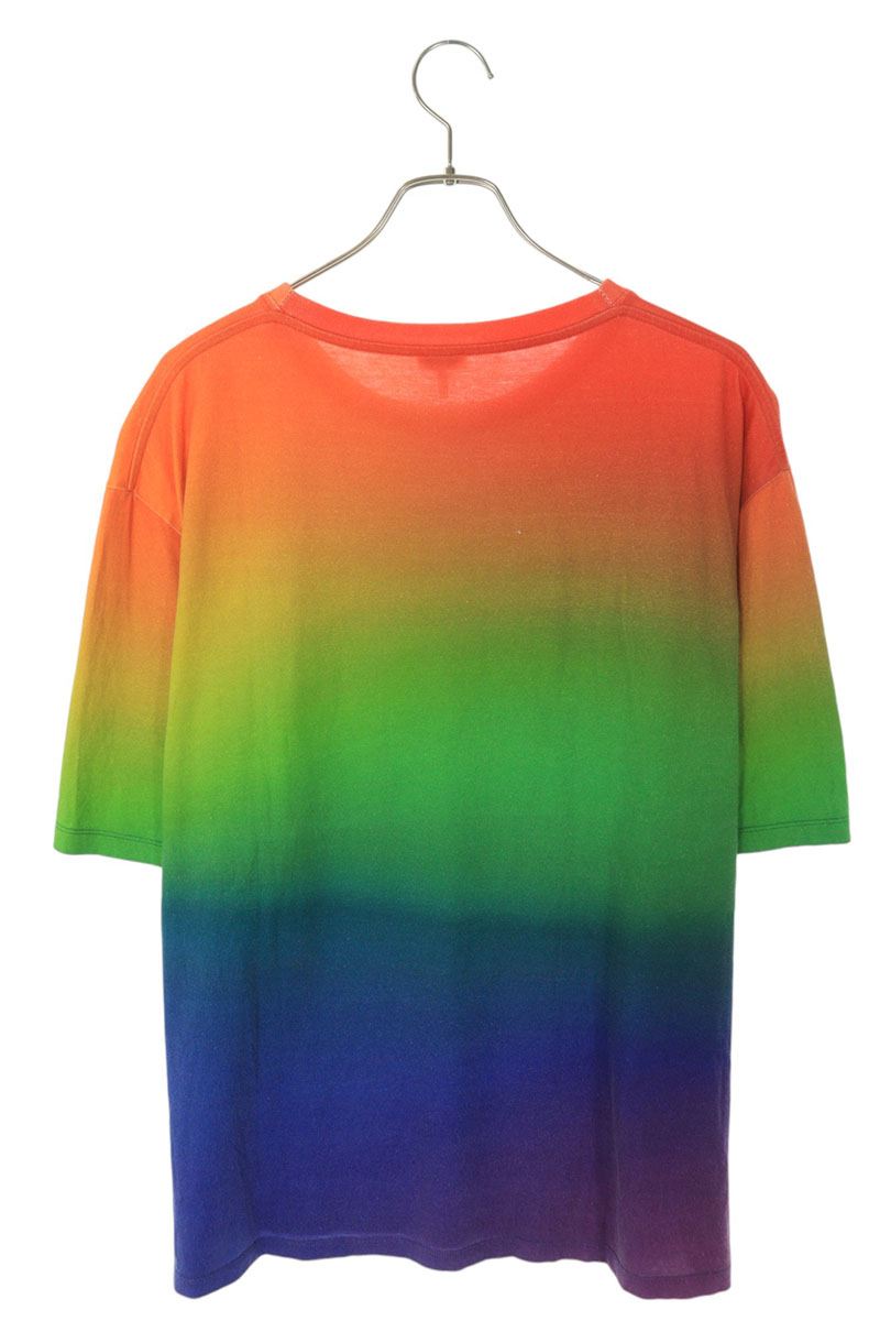 LOEWE Anagram Embossed Rainbow Tee Multi Size L