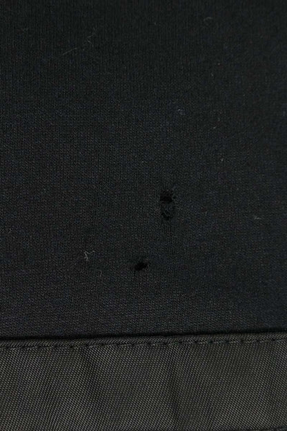 Prada Black Re-Nylon Panel Triangle Logo T-shirt Size XS