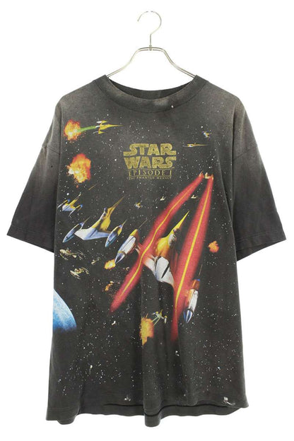 SAINT MICHAEL 25SS Movie Print Tee Black Size L
