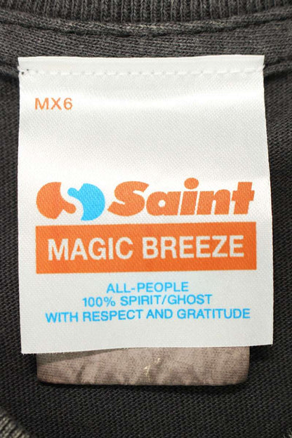 SAINT MICHAEL 25SS Movie Print Tee Black Size L