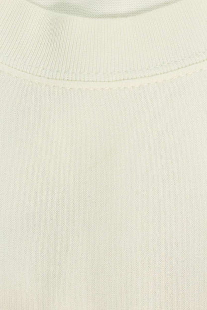 AMI Logo Embroidered T-Shirt White Size XXL