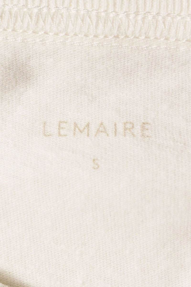 Lemaire 25SS Crewneck T-Shirt White Size S