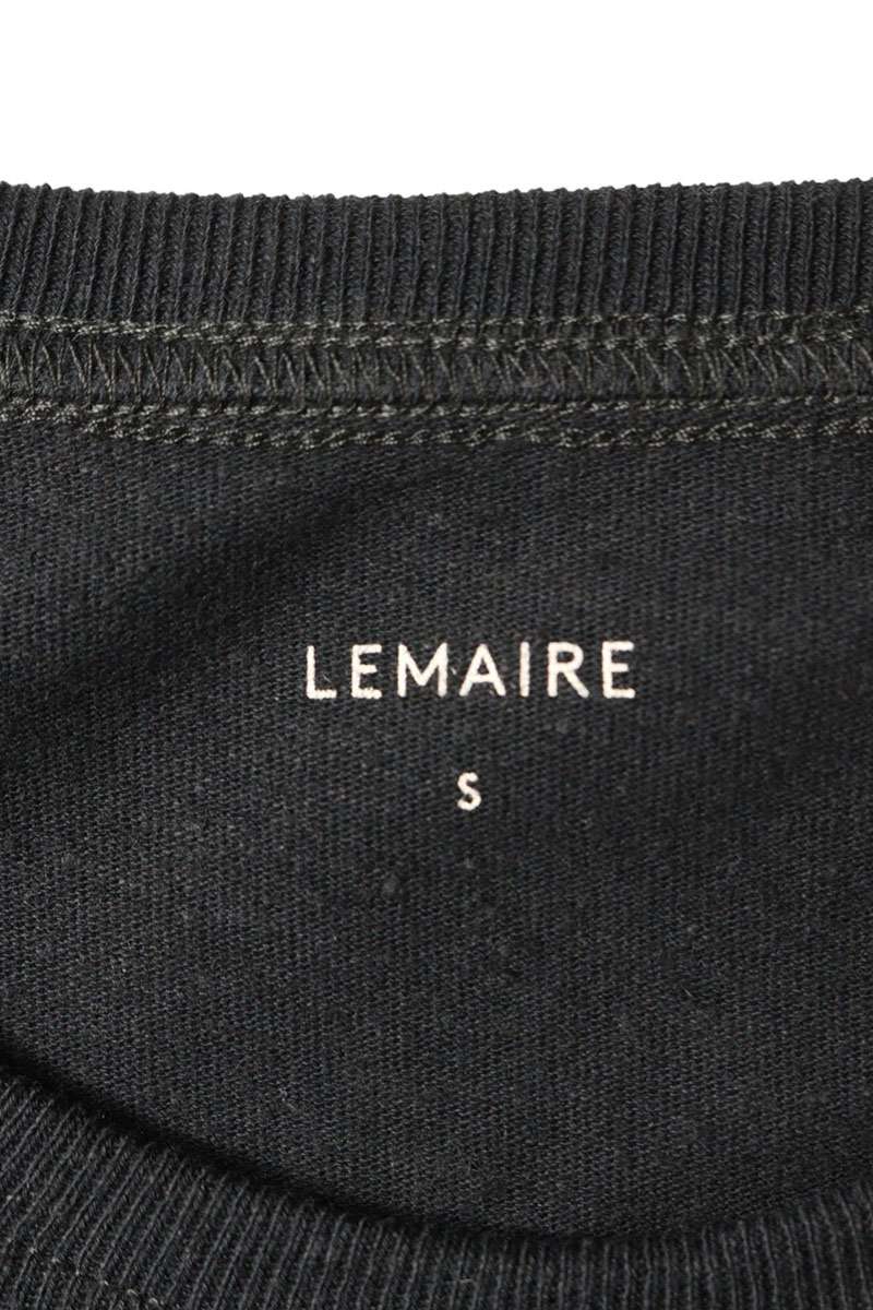 Lemaire 25SS Crewneck T-Shirt Black Size S