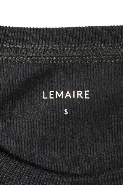Lemaire 25SS Crewneck T-Shirt Black Size S