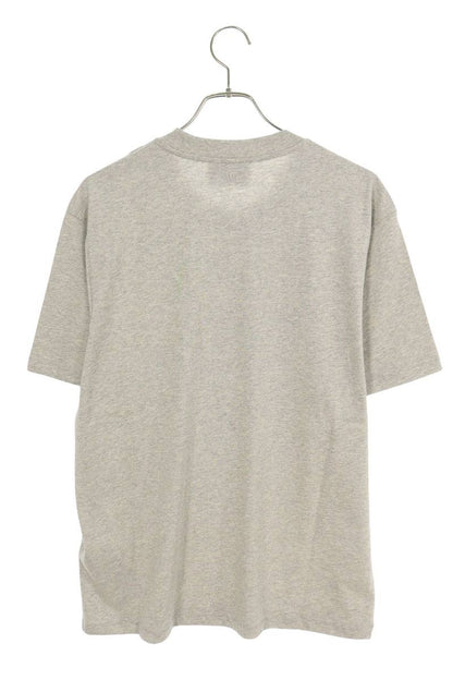 AMI Embroidered T-Shirt Gray Size XL