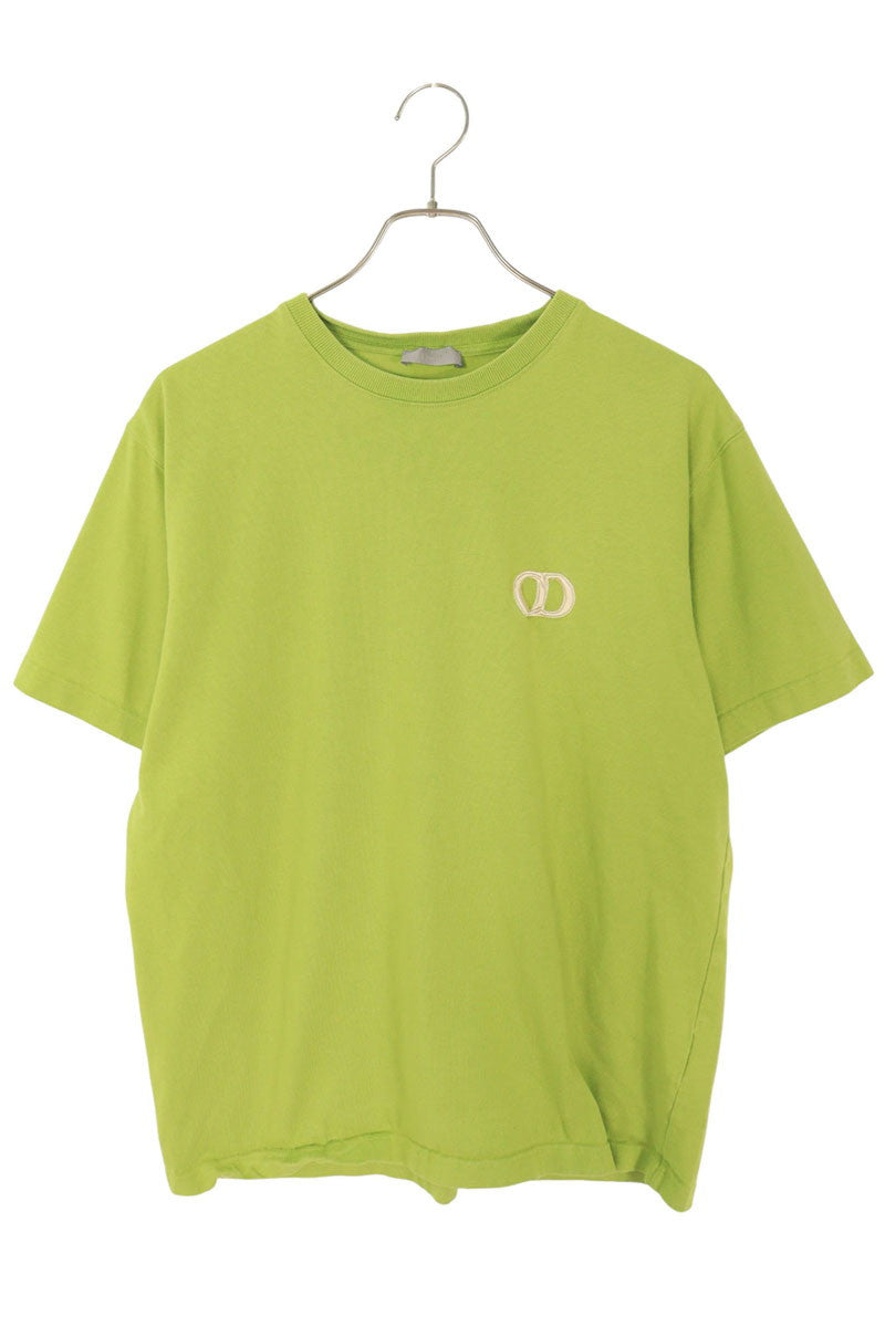 DIOR CD Icon Heavy Cotton Tee Green Size L