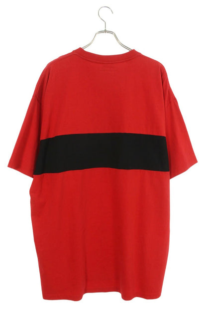 Vetements Logo T-Shirt Red x Black Size L