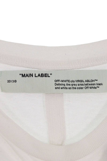 OFF-WHITE 19AW Print T-Shirt White/Black Size XL
