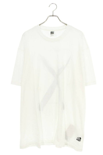 SUPREME x TNF 24AW S/S Top Back Print Tee White Size XL
