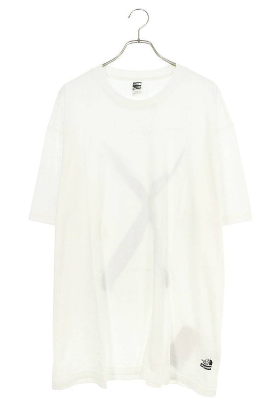 SUPREME x TNF 24AW S/S Top Back Print Tee White Size XL