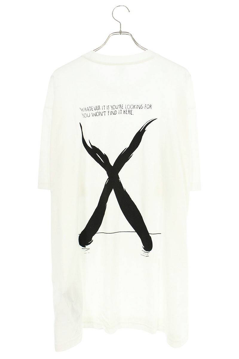 SUPREME x TNF 24AW S/S Top Back Print Tee White Size XL