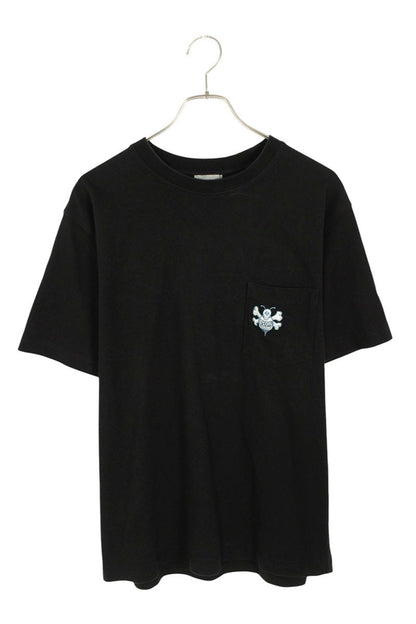DIOR DIOR AND SHAWN Embroidered Crewneck Tee Black Size M