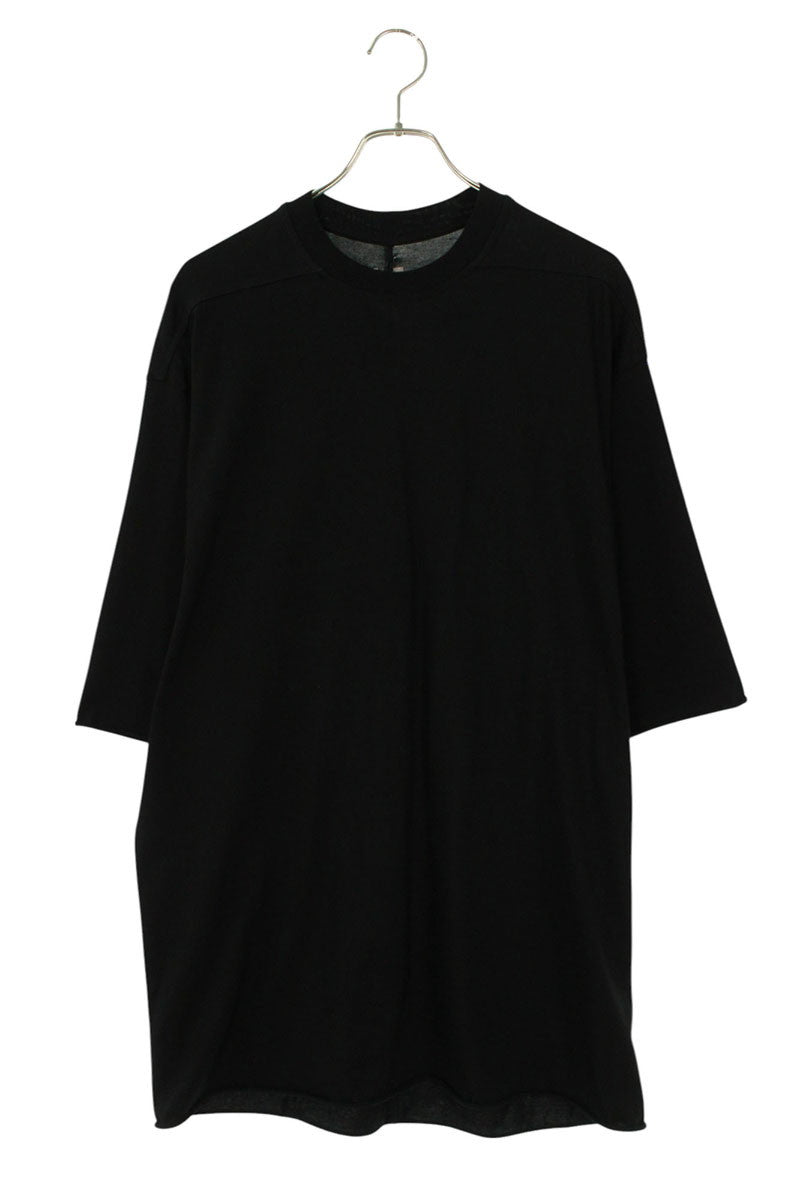 Rick Owens Jumbo T-Shirt Black Cotton Top Size XS