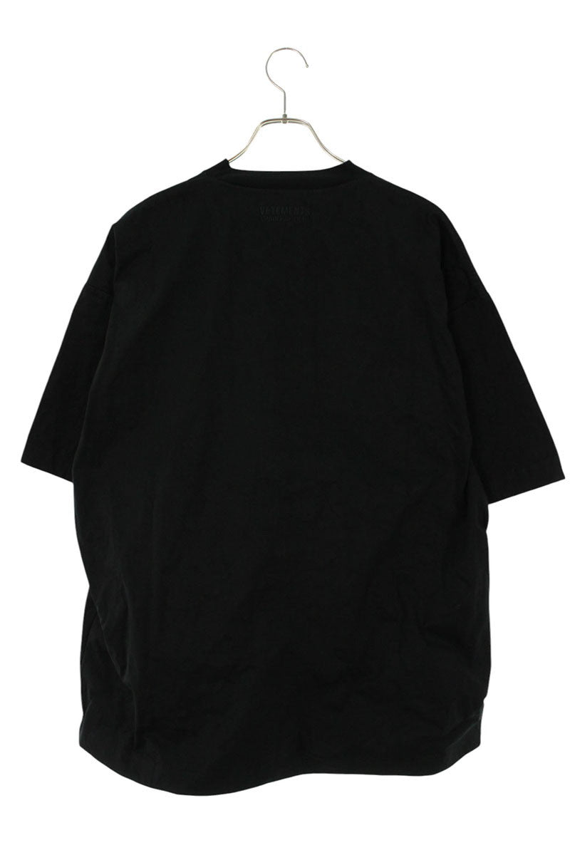 VETEMENTS 25AW CofIconicNunMetalizedT Black Size S