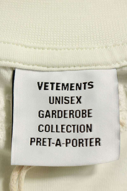 Vetements 25AW ICEWHITE CofLOGO T-Shirt White Size S
